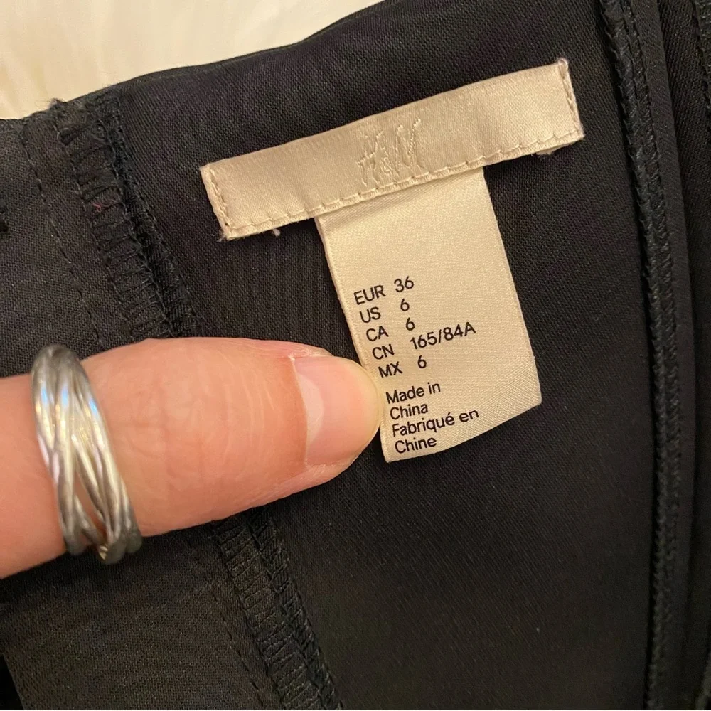 Elegant Black Strapless Formal Romper - Picture 5 of 7